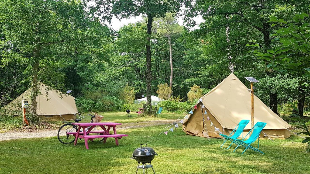 Camping Bois De St Hilaire Chalandray Экстерьер фото